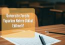 üniversite tercih